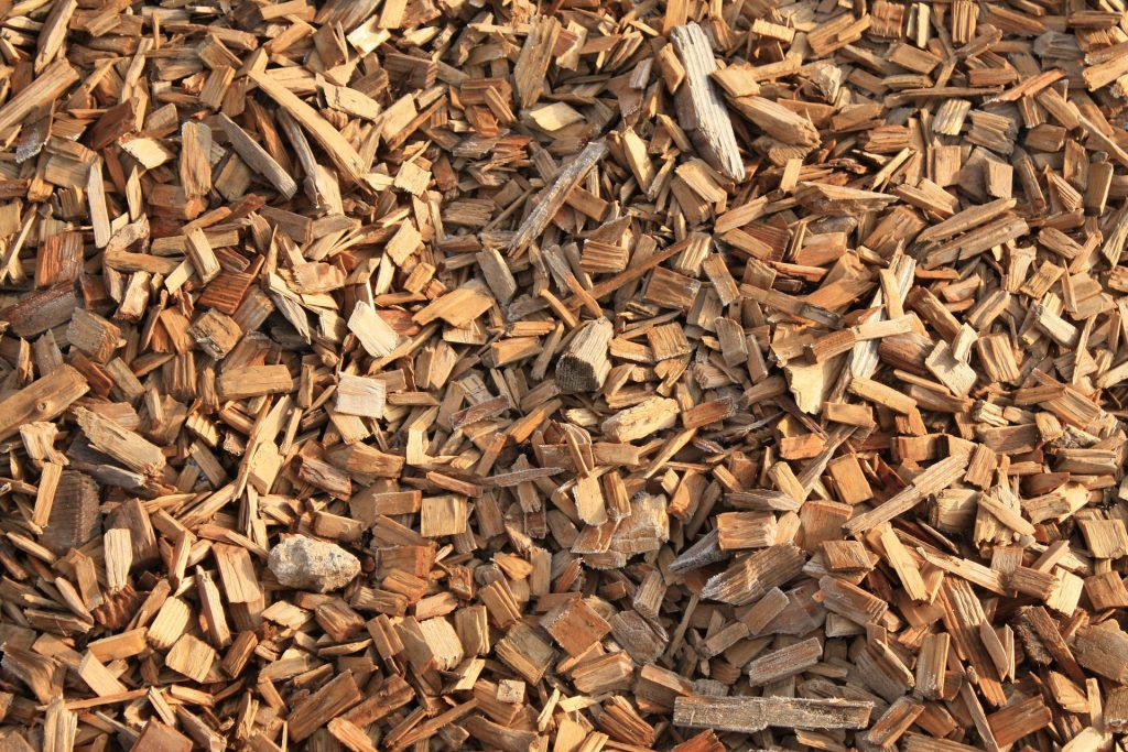 wood chips